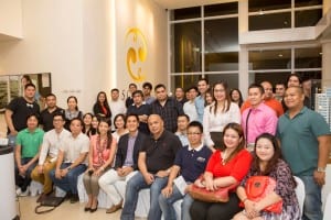 JCI Alabang Members and Guests with Toby Claudio