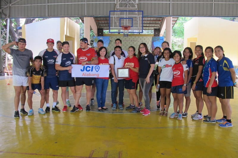 PFRU, Philippine Volcanoes, Lady Volcanoes, and JCI Alabang partnered to bring rugby football to Haven for Children