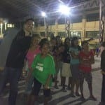VP for Community Development Lester with the Sucat Evacuees