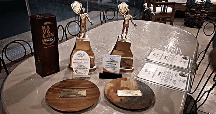 Our Awards presented during JCI Alabang's victory party